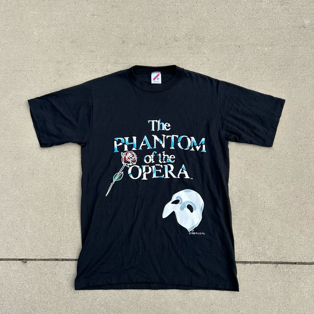 Black Phantom of the Opera T-Shirt 1988